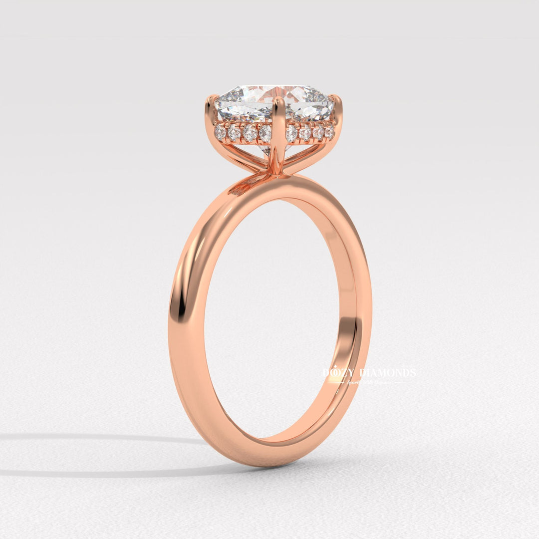 Square cushion diamond ring
VS clarity lab grown diamond
VVS clarity lab grown diamond
D color lab grown diamond