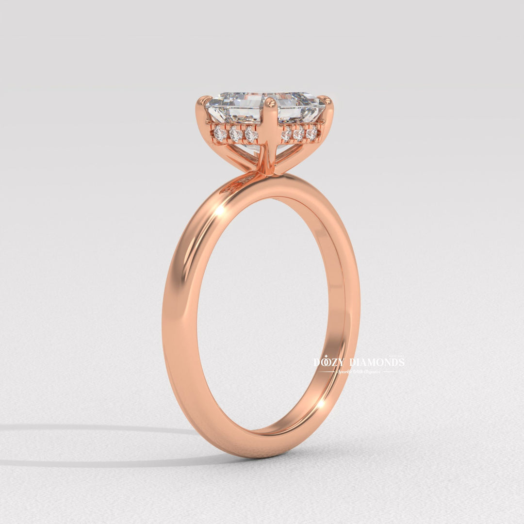 Vintage style Asscher ring
Art Deco engagement ring
VS clarity lab grown diamond
VVS clarity lab grown diamond
D color lab grown diamond