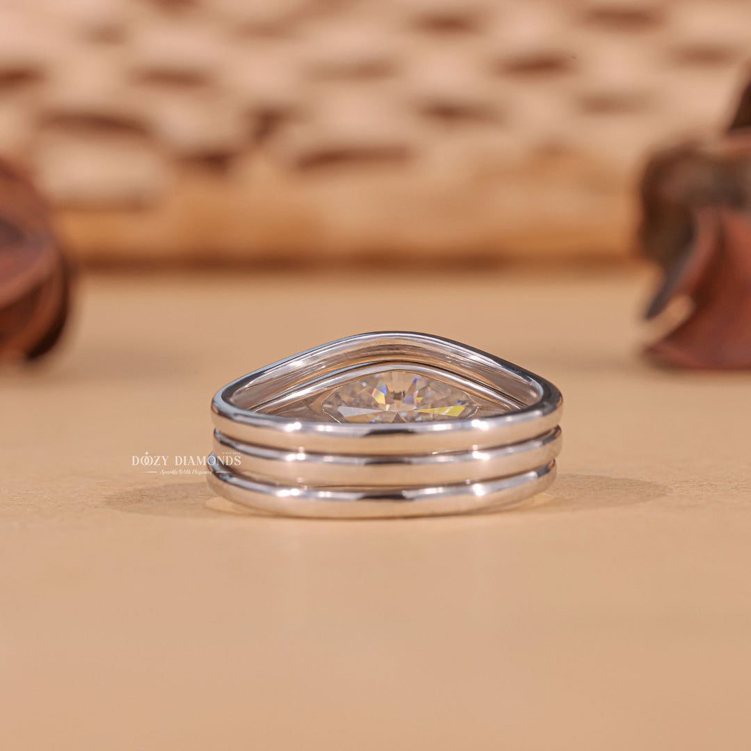 Matching bridal ring set, Bridal ring set for women, Diamond bridal ring set, Gold bridal ring set, White gold bridal ring set, Yellow gold bridal ring set, Rose gold bridal ring set