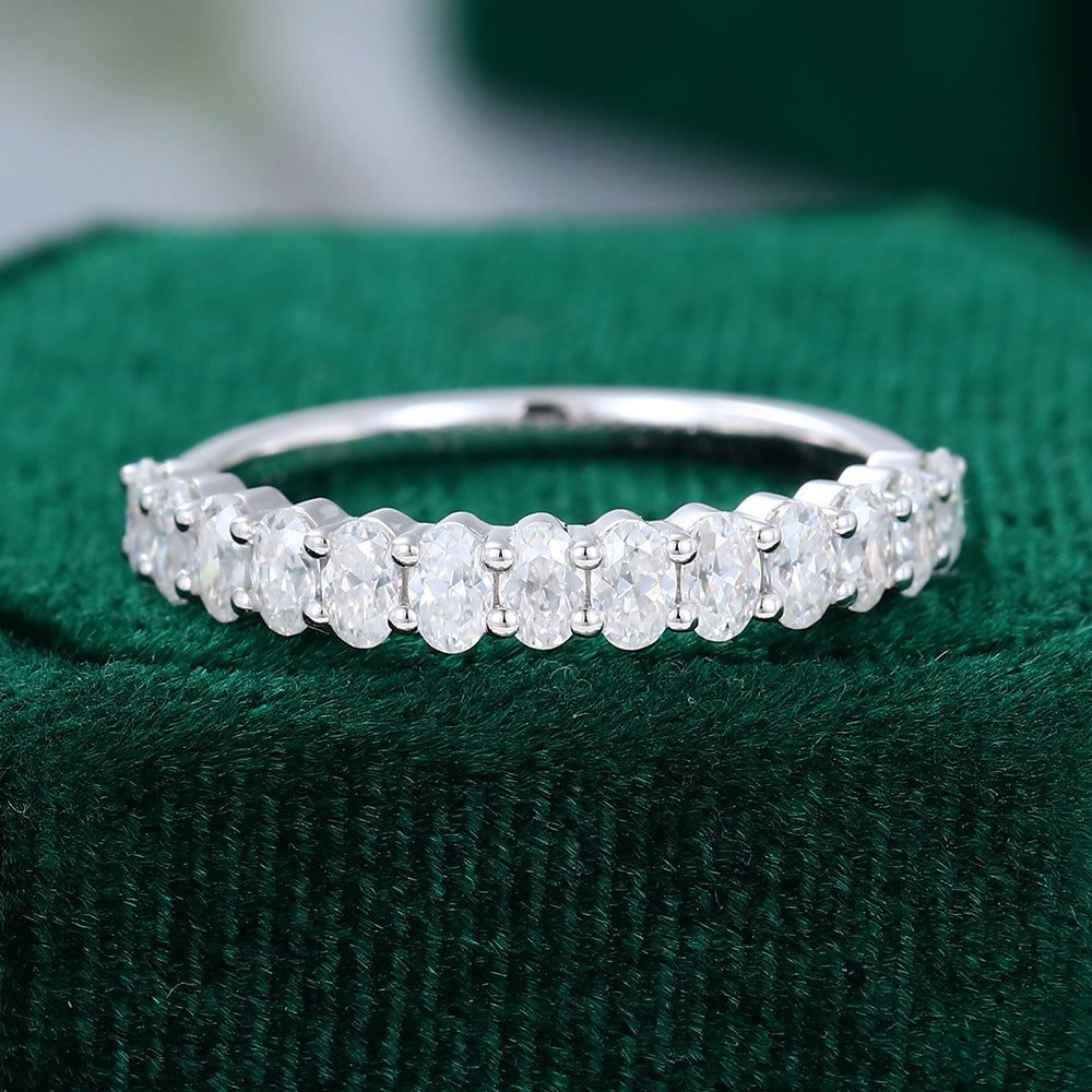 oval-moissanite-half-eternity-wedding-band