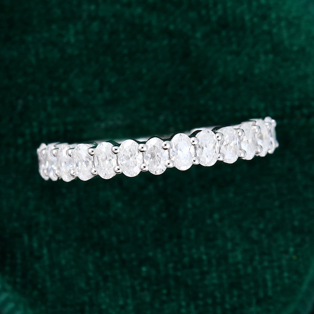 oval-moissanite-half-eternity-wedding-band