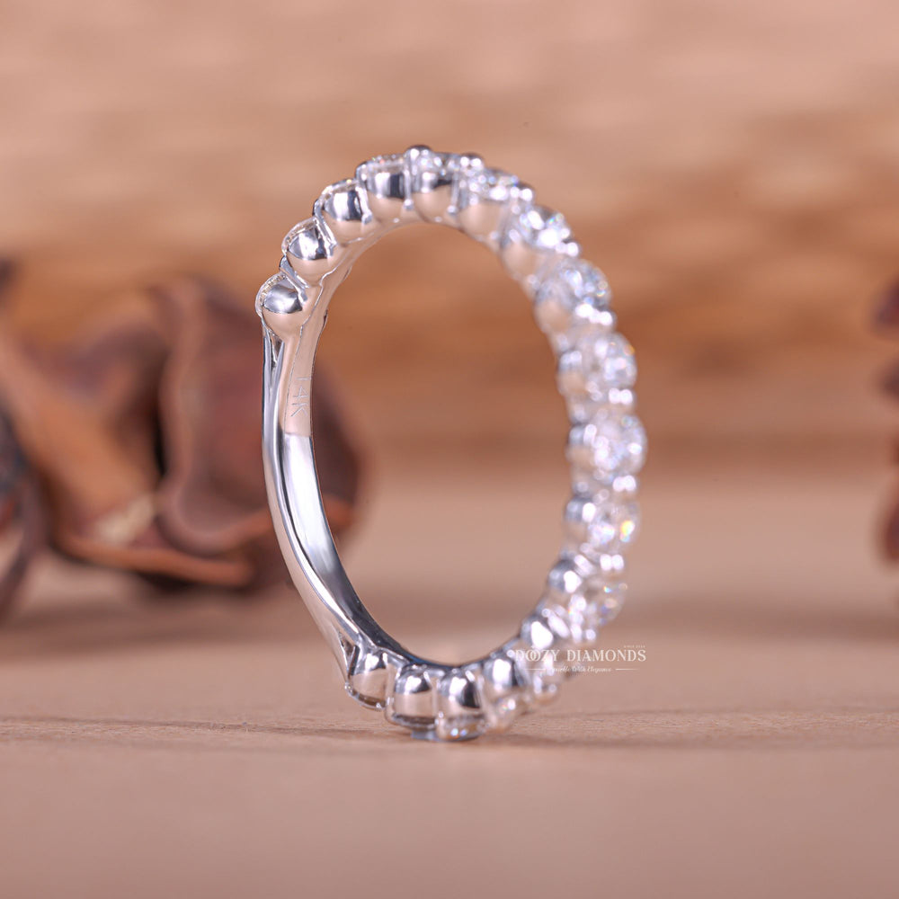 White gold diamond wedding band, Yellow gold diamond wedding band, Rose gold diamond wedding band, Two-tone diamond wedding band, Certified diamond wedding band,