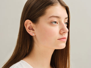 Oval Cut Moissanite Minimalist Diamond Earrings For Her