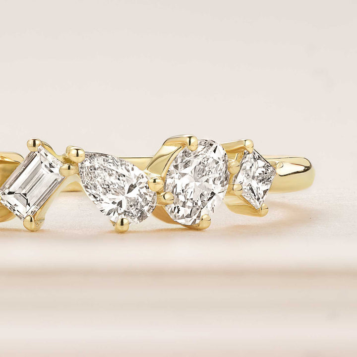 asscher-baguette-oval-princess-pear-shaped-moissanite-multi-stones-wedding-band