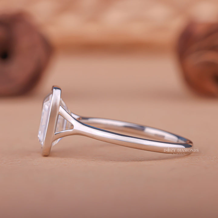 best bezel set diamond rings for weddings, unique bezel setting ring designs, bezel setting diamond ring with accent stones, 