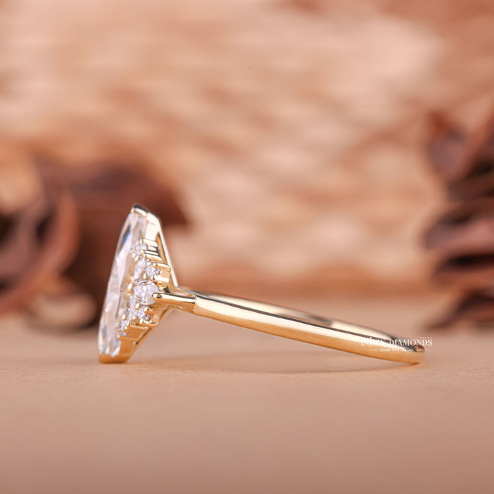 best diamond cluster rings for weddings,
unique diamond cluster ring designs,
diamond cluster ring with halo setting,