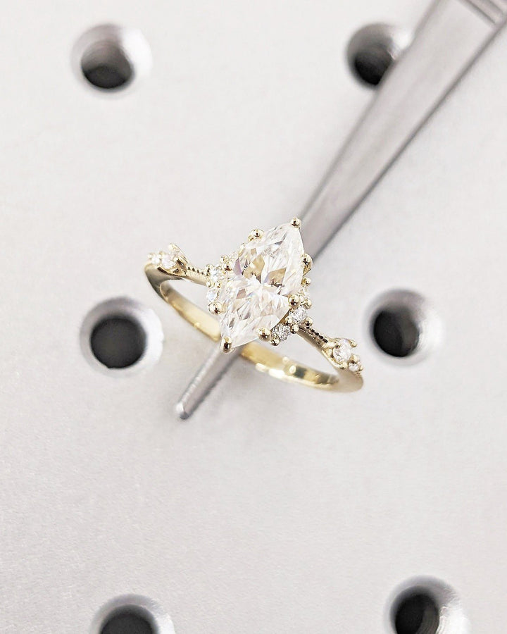 marquise bridal set,