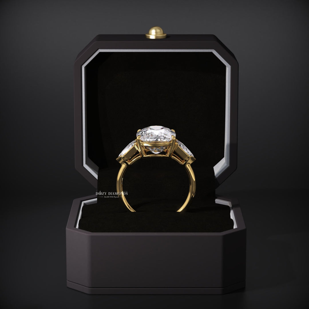 romantic engagement ring
timeless engagement ring
cushion three stone ring
sleek engagement ring
classic diamond ring
