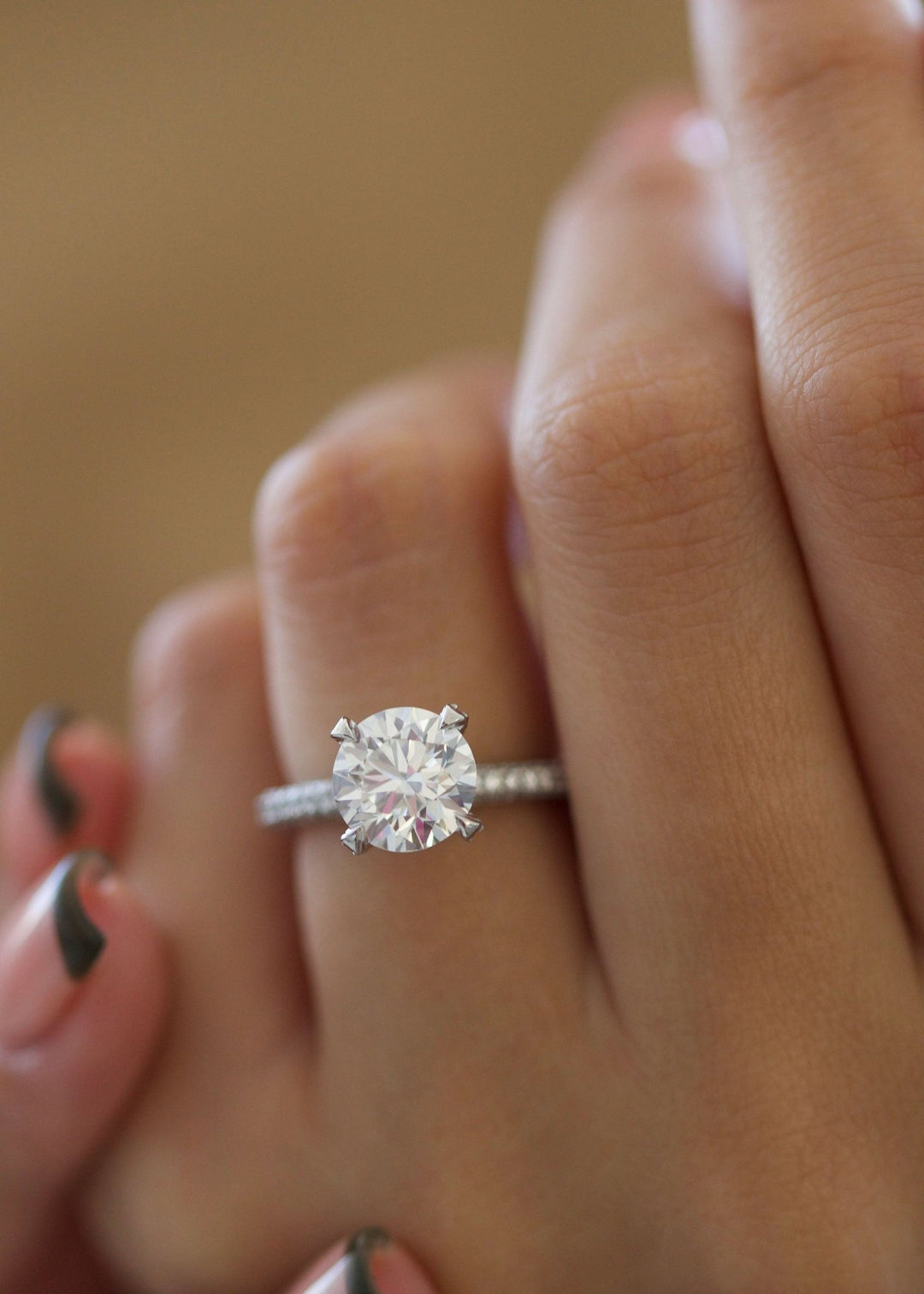 premium diamond engagement ring