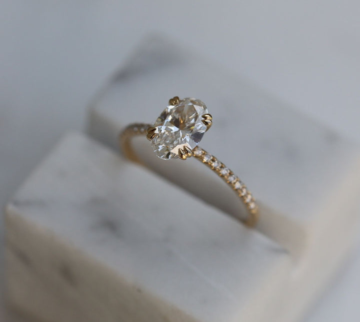 , luxury oval diamond jewelry