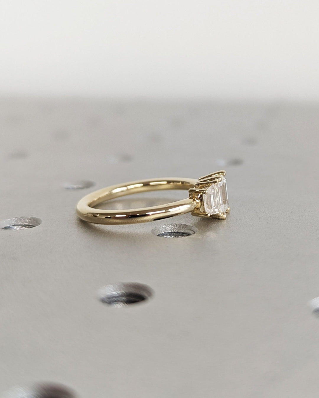modern luxury engagement ring, elegant wedding proposal ring,