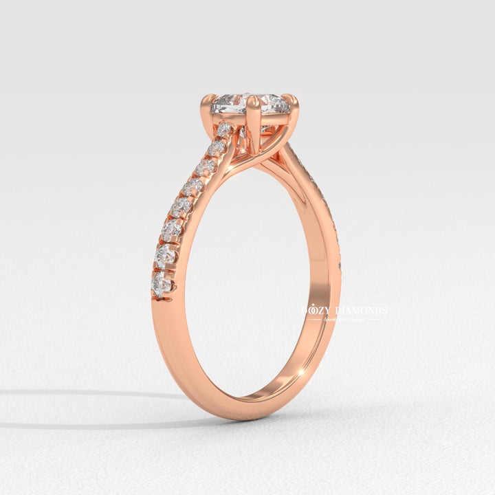 diamond gift idea, romantic luxury keepsake, artisan jewelry ring, luxury bridal statement, wedding proposal accessory, elegant sparkle jewelry, signature romance ring, engagement dream ring