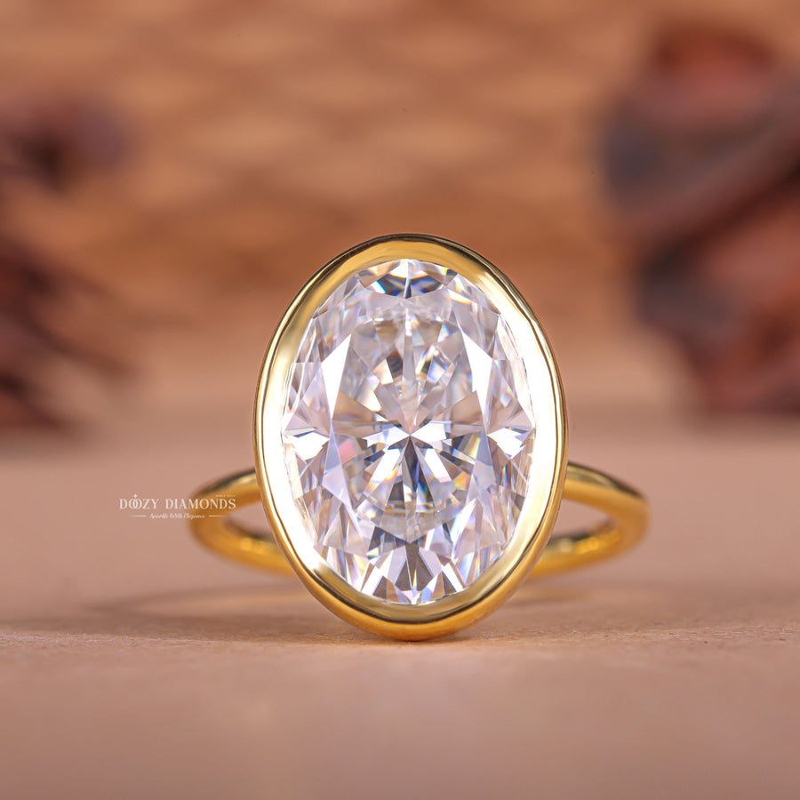 buy bezel setting diamond ring online, affordable bezel set engagement rings, custom bezel setting rings for sale