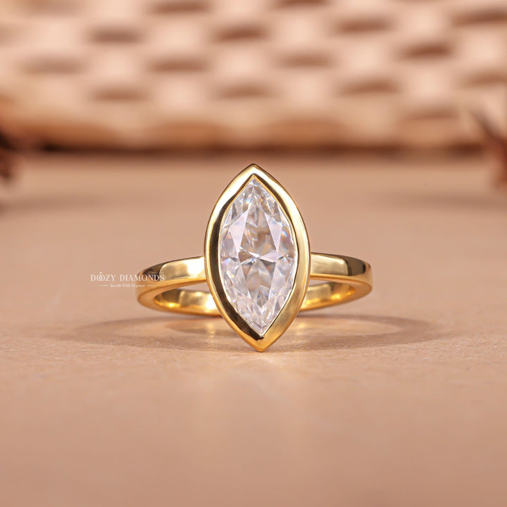 buy bezel setting diamond ring online, affordable bezel set engagement rings, custom bezel setting rings for sale,