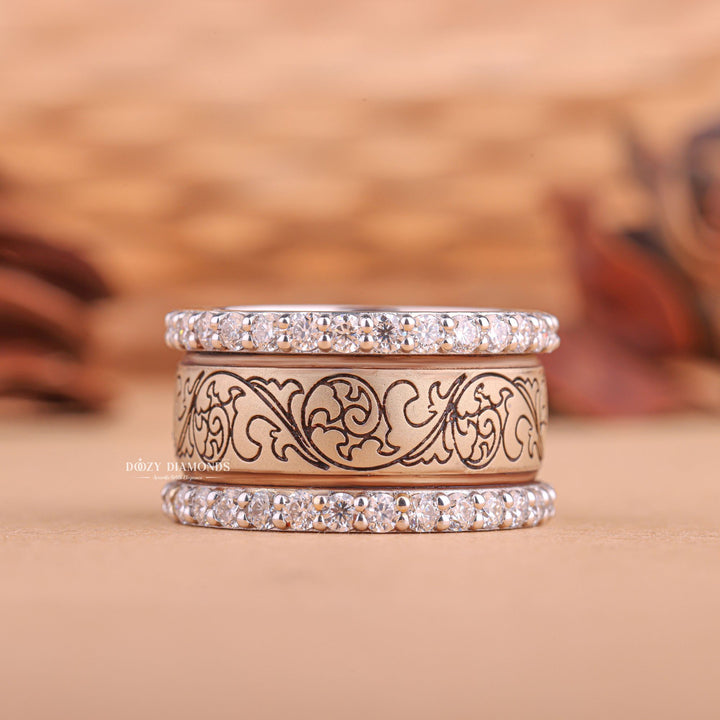 affordable milgrain diamond engagement rings, custom milgrain diamond rings for sale, best milgrain diamond rings for weddings, unique milgrain ring designs with diamonds, 