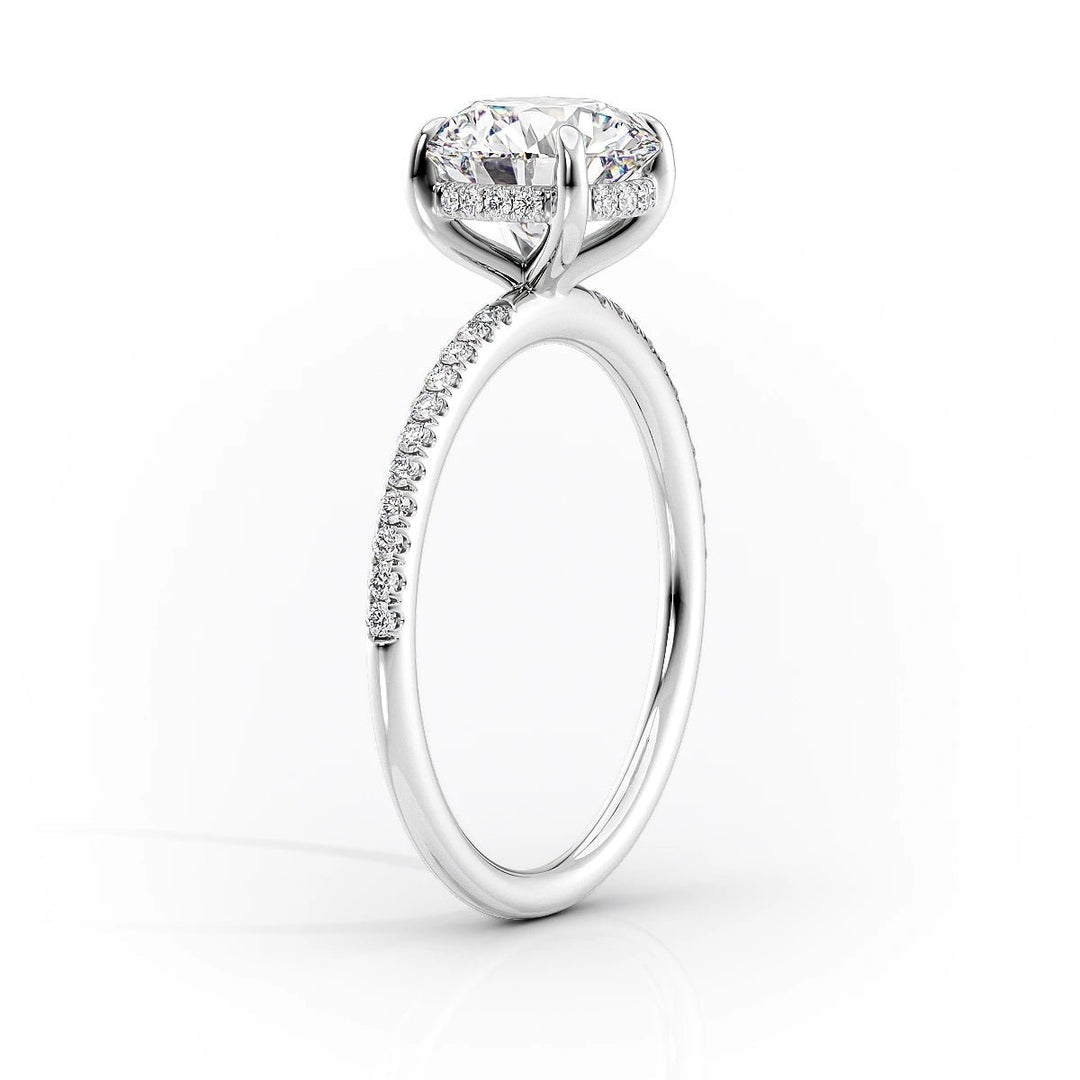 ethical oval diamond ring,