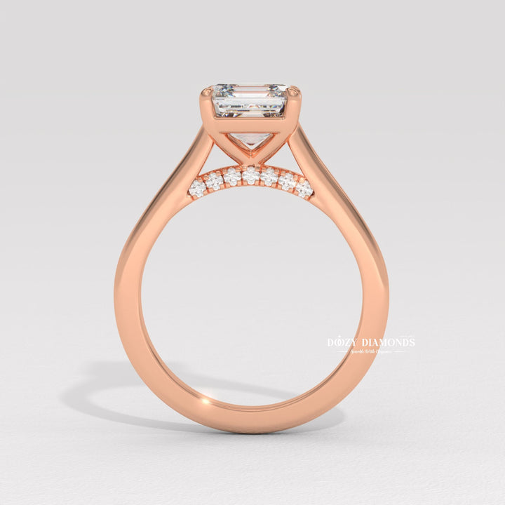 Asscher cut diamond wedding ring
Asscher cut ring for sale
GIA certified asscher cut ring