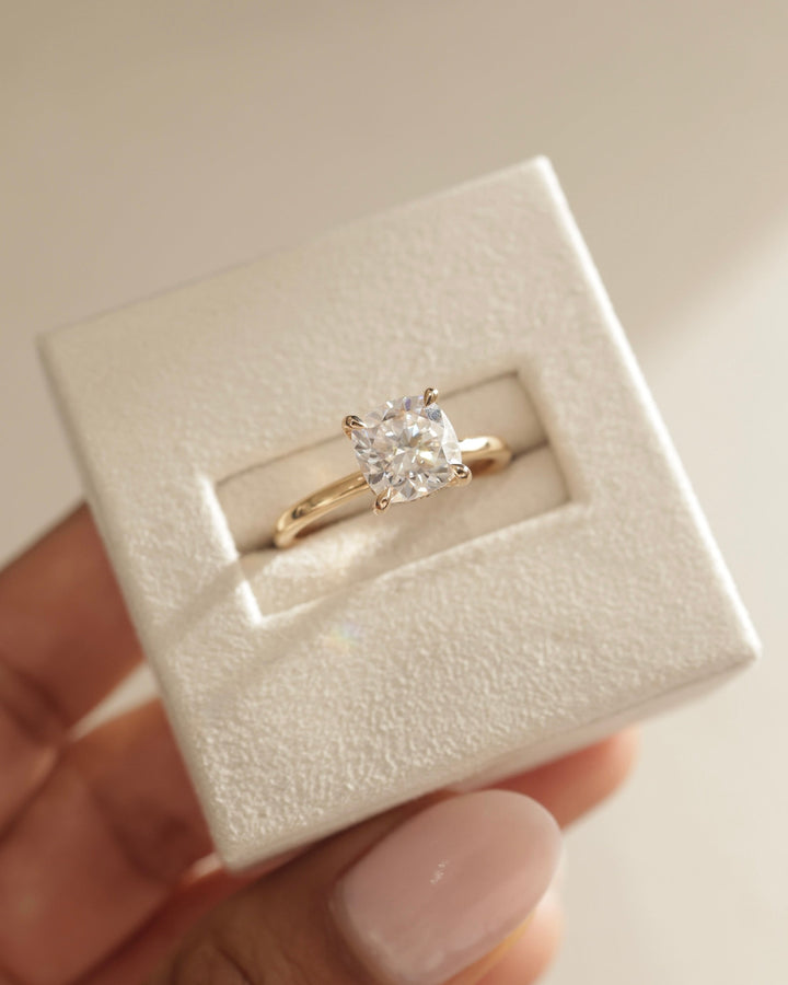 hidden gallery halo setting, gallery halo setting, open gallery hidden halo, closed gallery hidden halo, modern solitaire hidden halo, classic solitaire hidden halo, minimalist solitaire hidden halo, refined solitaire hidden halo, elegant solitaire mounting, gold hidden halo setting,