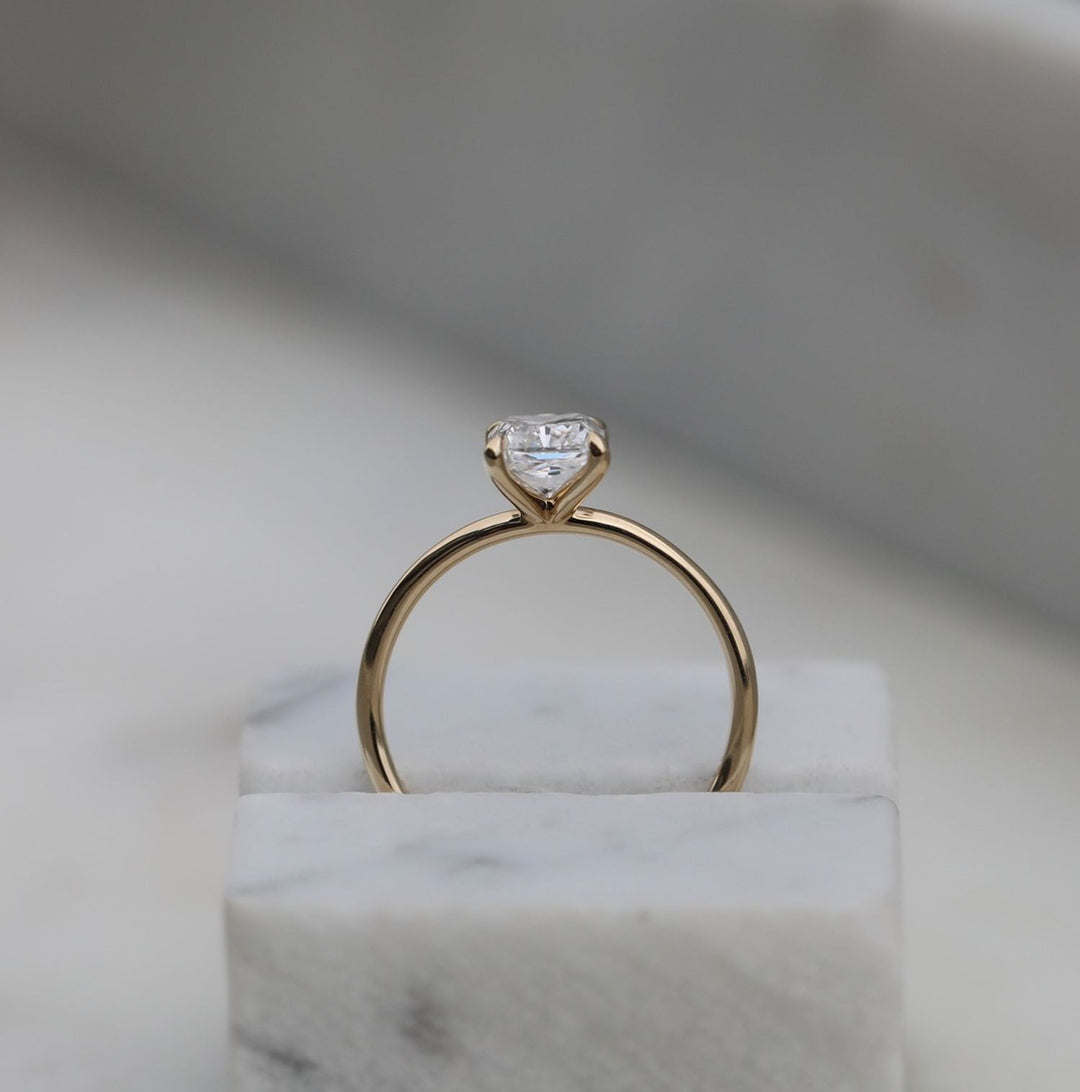 radiant wedding ring,