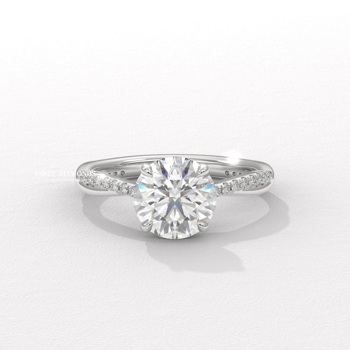 contemporary bridal ring, premium wedding collection, wedding celebration jewelry