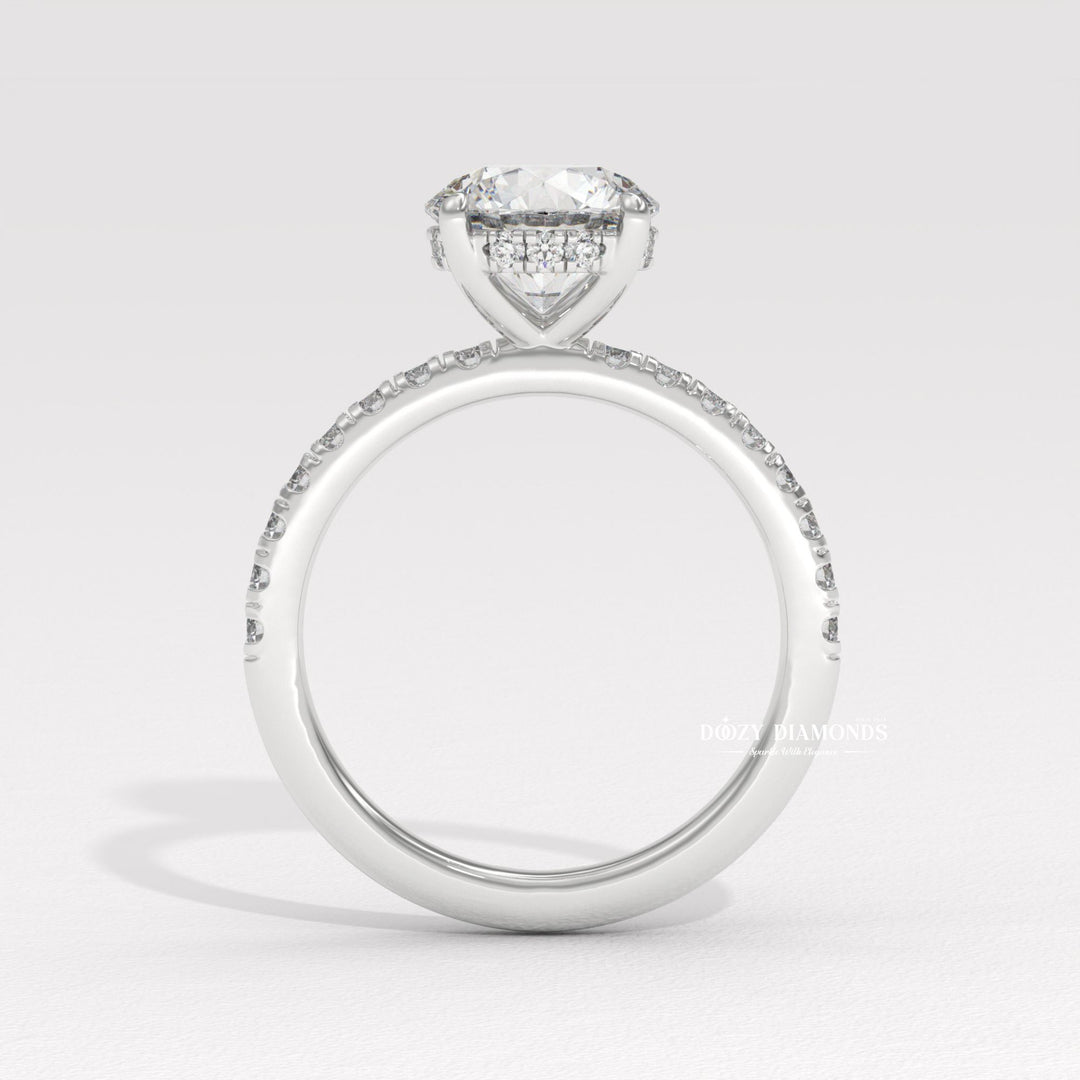 minimalist engagement ring, delicate diamond ring, stackable bridal ring, wedding band set, bridal set ring, IGI certified lab diamond, near colorless diamond ring, VS clarity diamond ring, brilliant sparkle ring, sustainable bridal ring, ethical engagement ring, premium lab diamond ring,