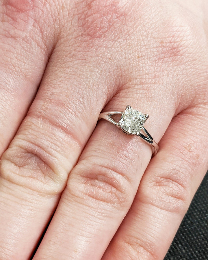 cushion split shank ring,