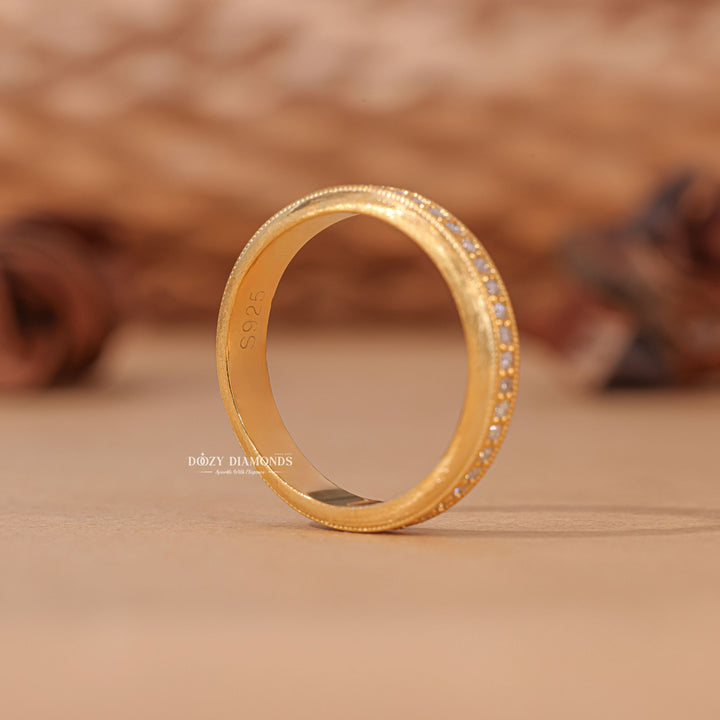 customizable milgrain diamond ring designs, milgrain diamond ring vs plain setting ring, milgrain diamond ring care and maintenance, milgrain diamond ring with intricate beading