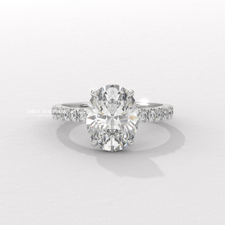 premium lab diamond ring, oval wedding ring, diamond wedding ring, engagement ring gift,