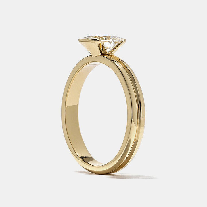 designer engagement ring, elegant engagement ring, timeless engagement ring, luxury engagement ring, bridal ring, proposal ring, handcrafted engagement ring, luxury bridal ring