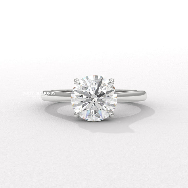 luxury ring for women, wedding proposal ring, premium bridal jewelry, timeless bridal jewelry, elegant bridal jewelry, round halo ring, round pave ring, round cathedral ring, round bezel ring,