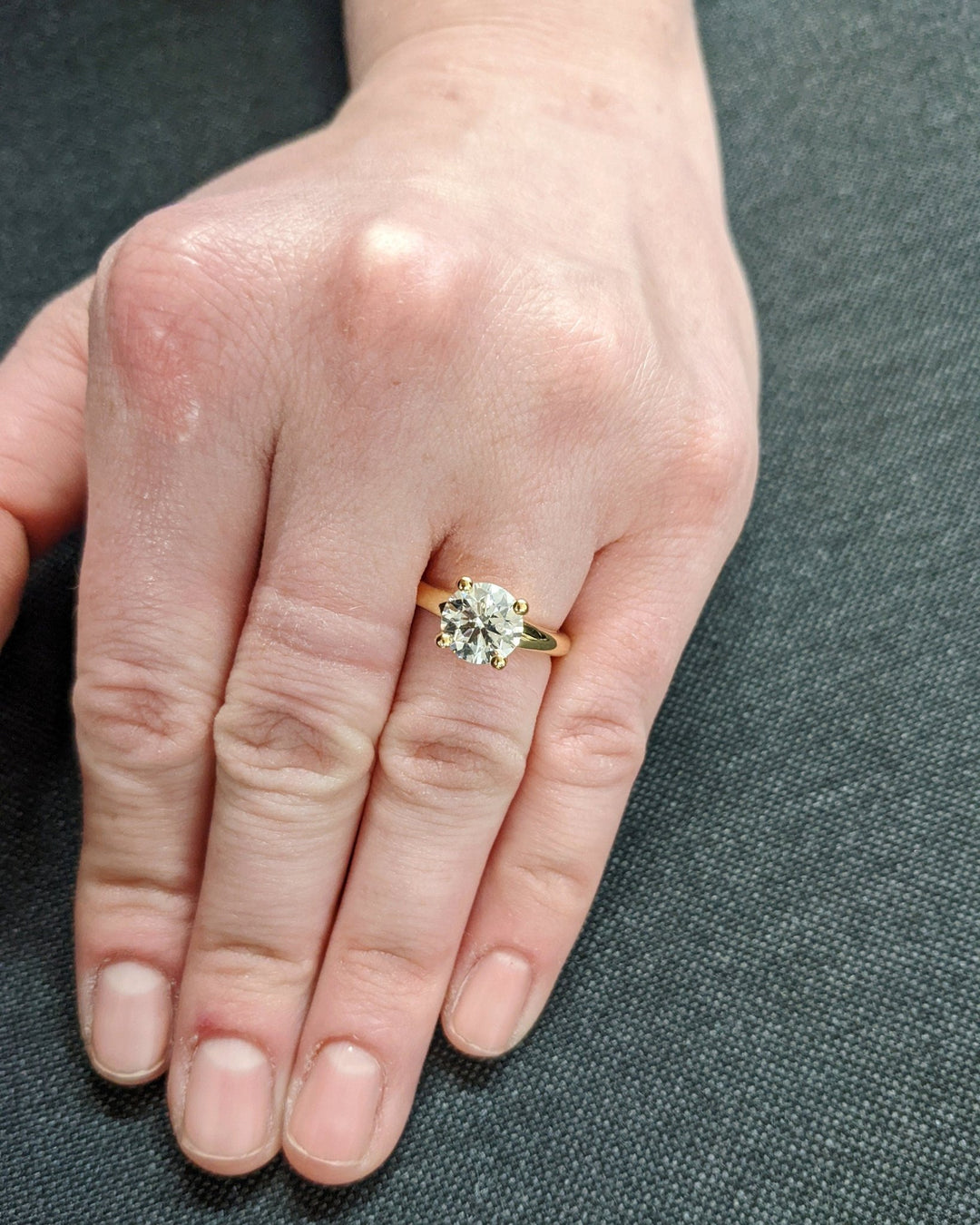 handcrafted diamond ring,