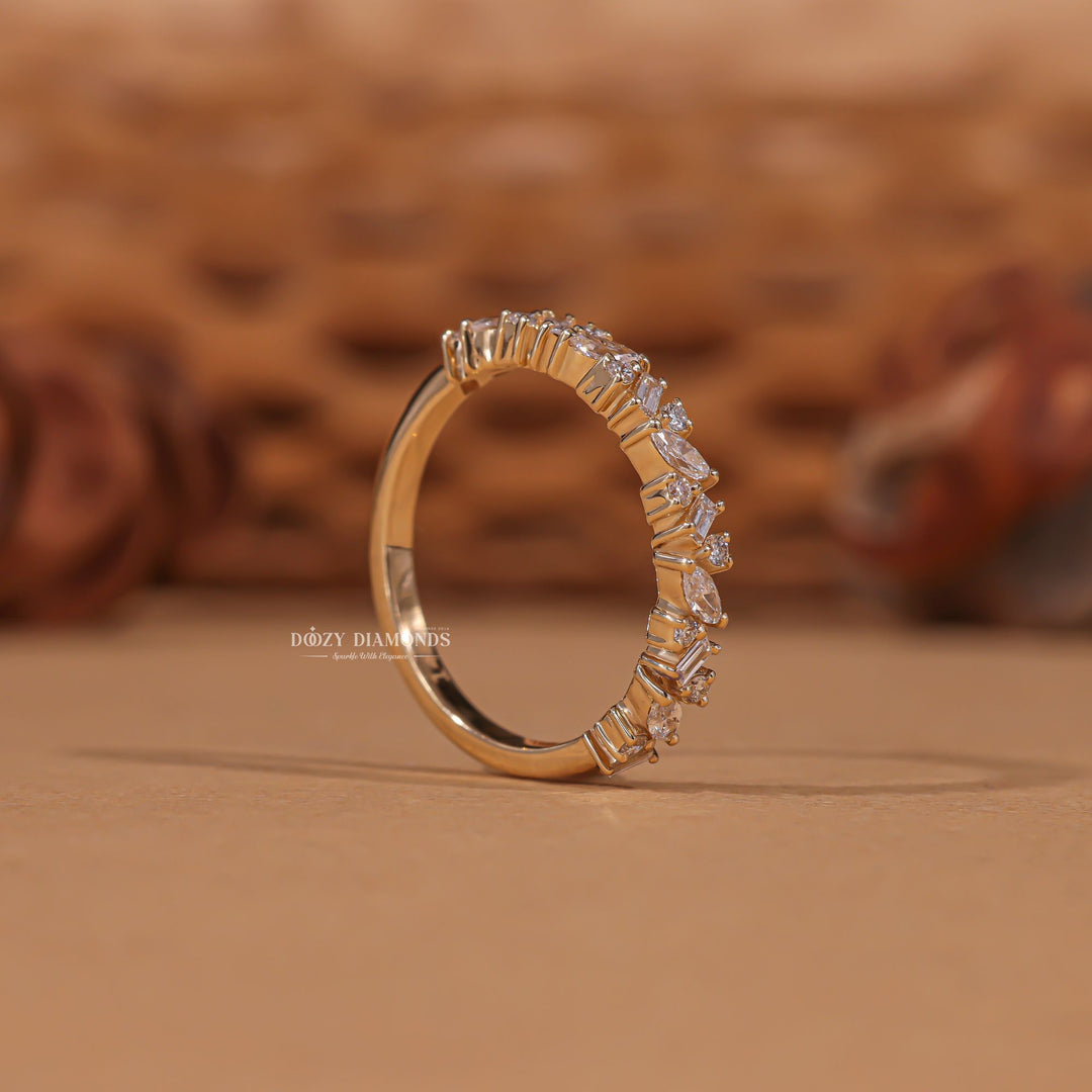 unique diamond cluster ring designs,
diamond cluster ring with halo setting,
diamond cluster ring for anniversary gift,