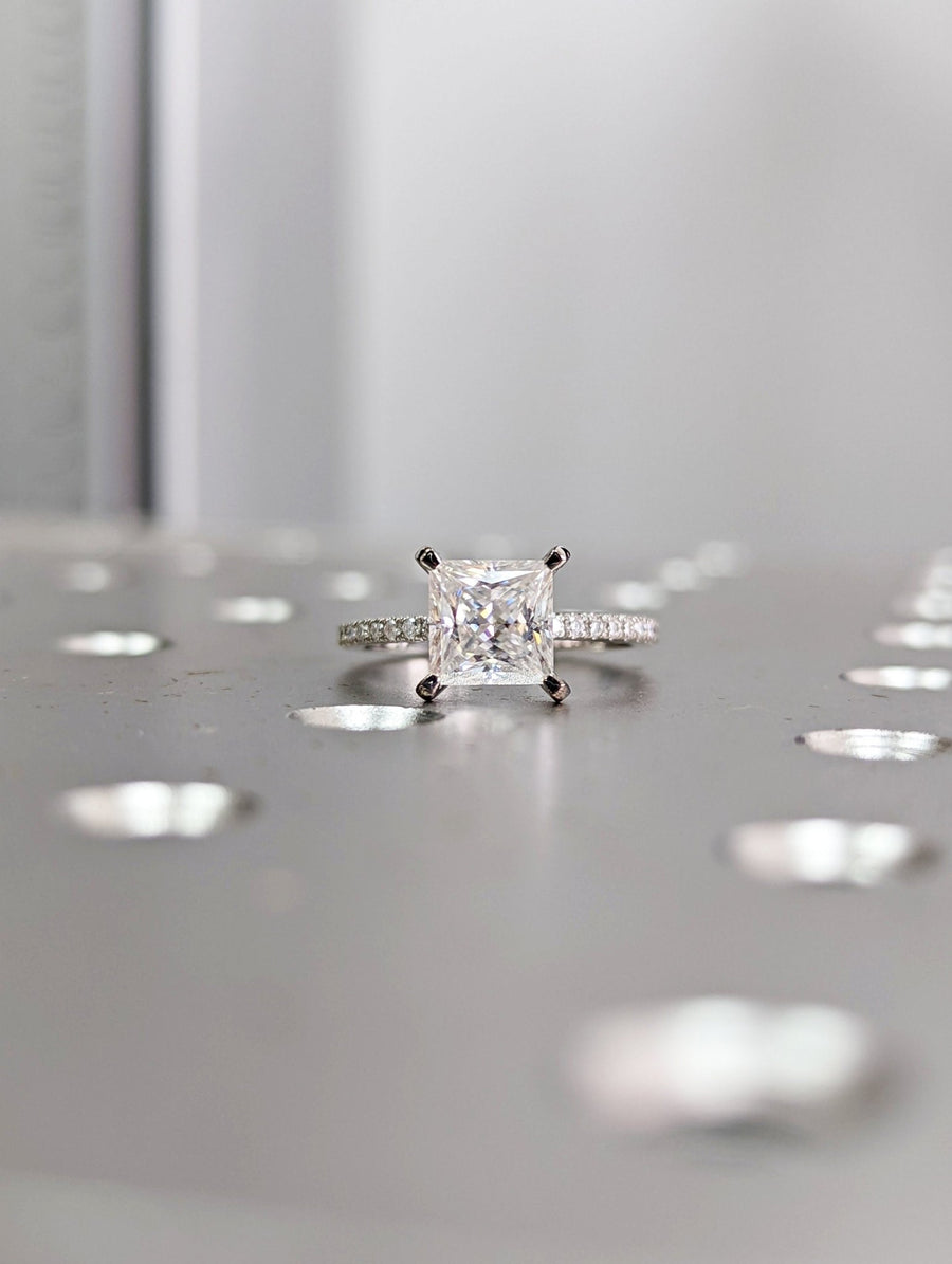 princess cut bridal jewelry,