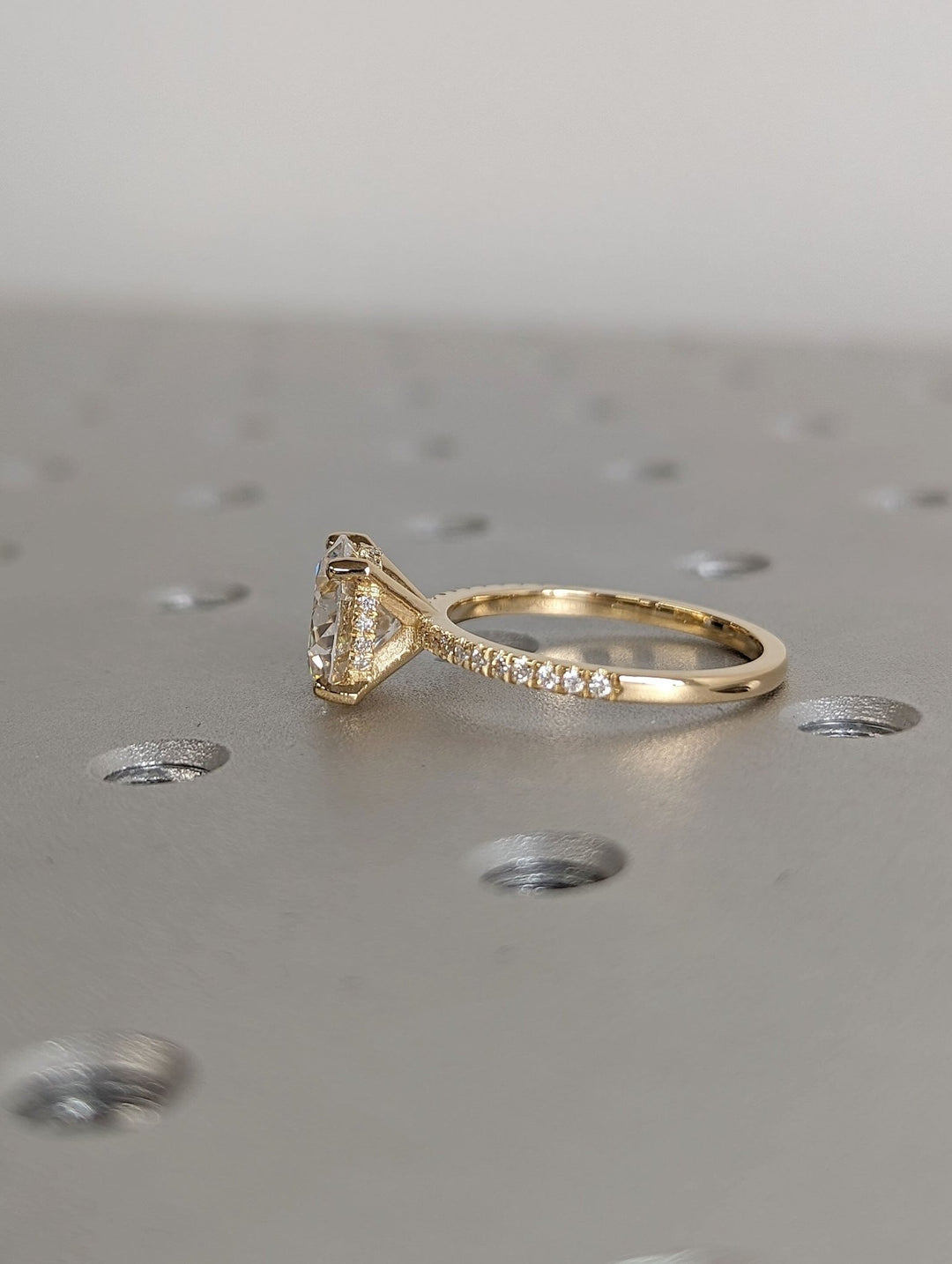 hidden halo bridal ring,