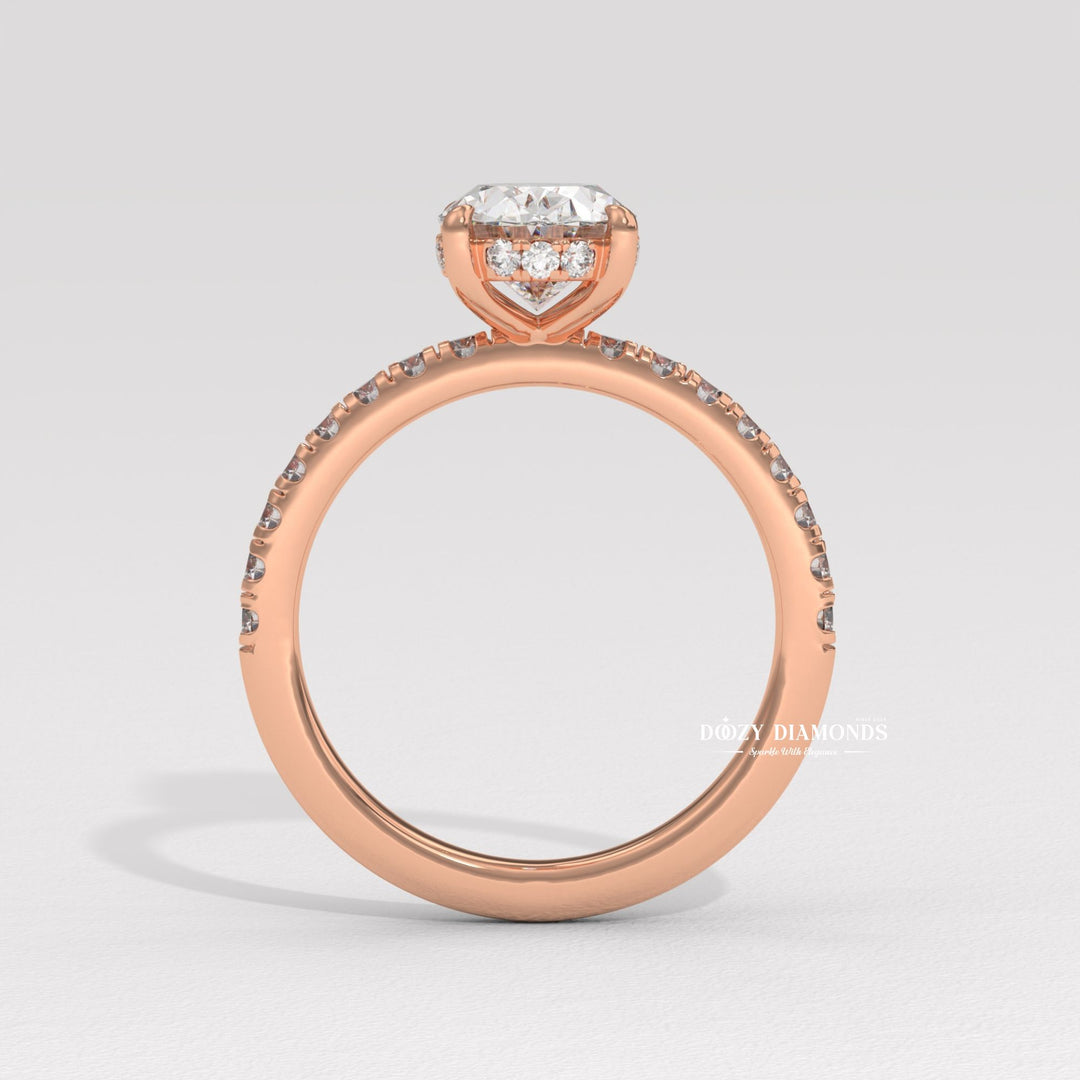 luxury engagement ring, sustainable diamond ring, ethical diamond ring, oval bridal ring, diamond ring for her, sparkling engagement ring, elegant engagement ring, timeless engagement ring, classic diamond ring, modern engagement ring, women's engagement ring,