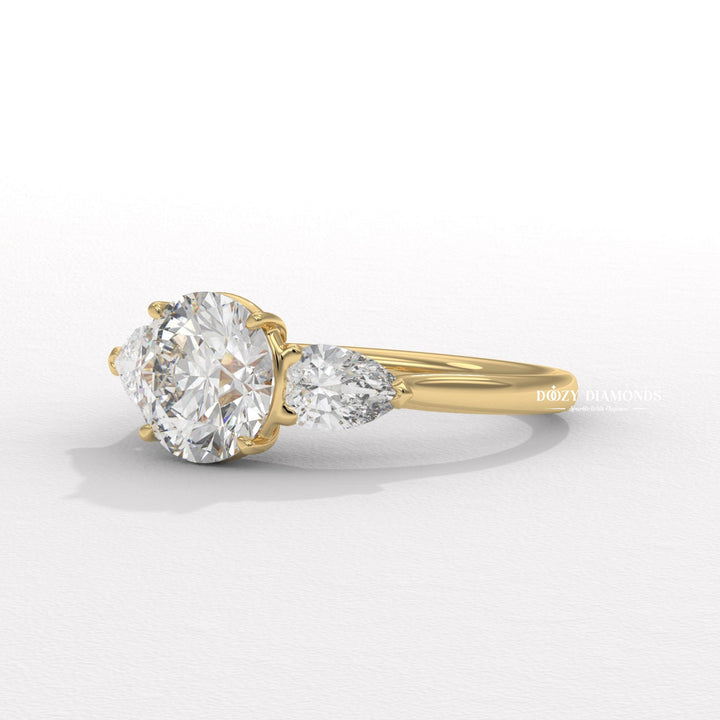 Certified round brilliant diamond ring
Buy IGI certified lab diamond online
14K white gold lab diamond ring