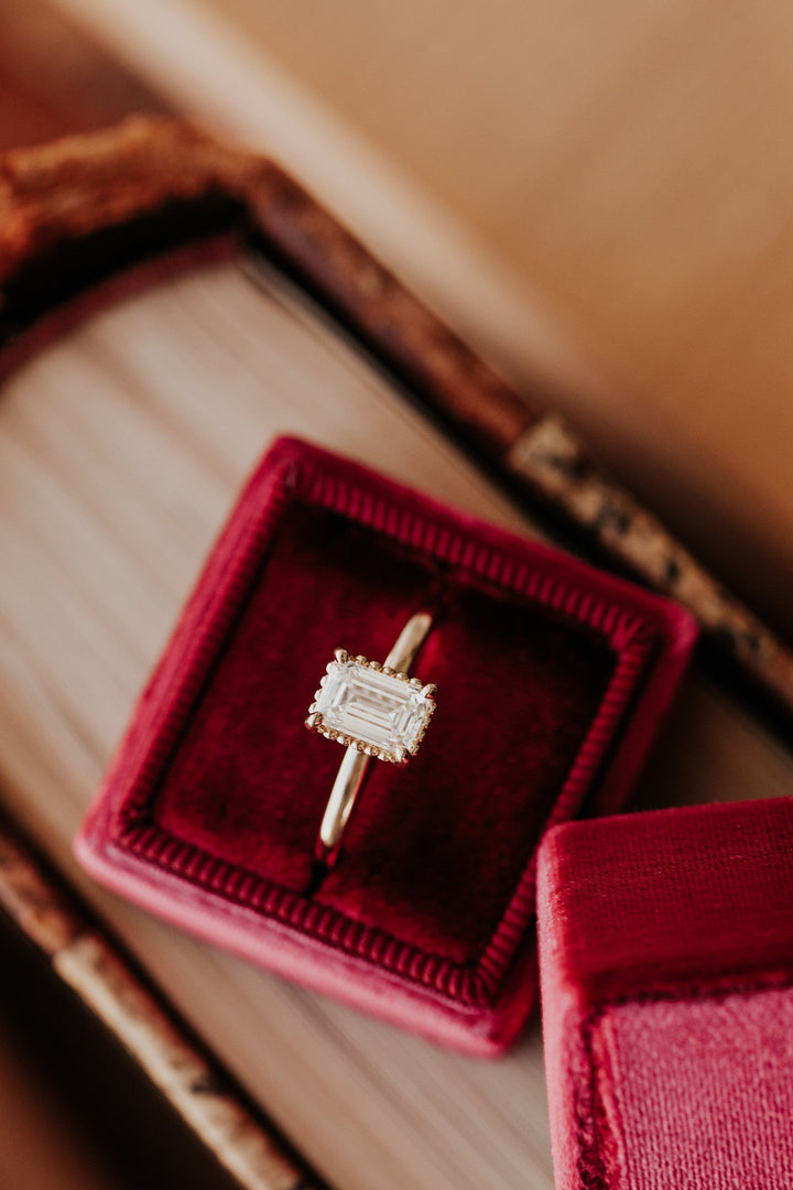 handcrafted engagement ring,
