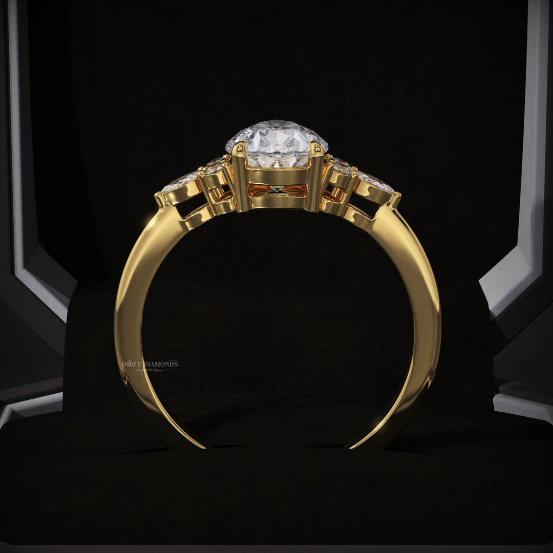 fine jewelry engagement ring
handcrafted diamond ring
women’s bridal ring
elegant proposal ring
sparkling cluster ring
contemporary bridal jewelry