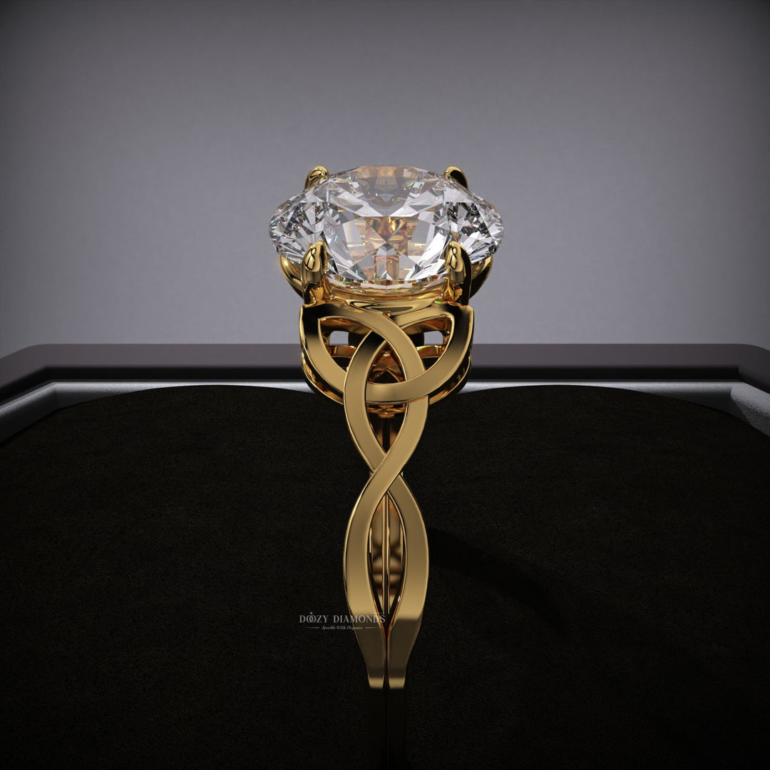 solitaire diamond ring
sustainable engagement ring
eco friendly diamond ring
ethical engagement ring
lab created diamond ring
celtic wedding ring
modern engagement ring
luxury lab diamond ring
fine jewelry engagement ring
handcrafted diamond ring