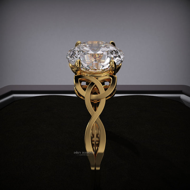 solitaire diamond ring
sustainable engagement ring
eco friendly diamond ring
ethical engagement ring
lab created diamond ring
celtic wedding ring
modern engagement ring
luxury lab diamond ring
fine jewelry engagement ring
handcrafted diamond ring