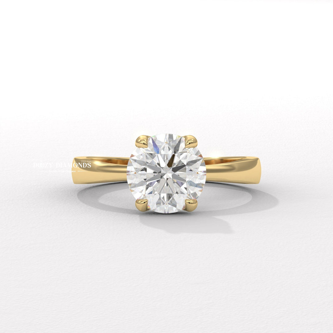 lab grown diamond ring, lab diamond engagement ring, lab created diamond ring, solitaire diamond ring,