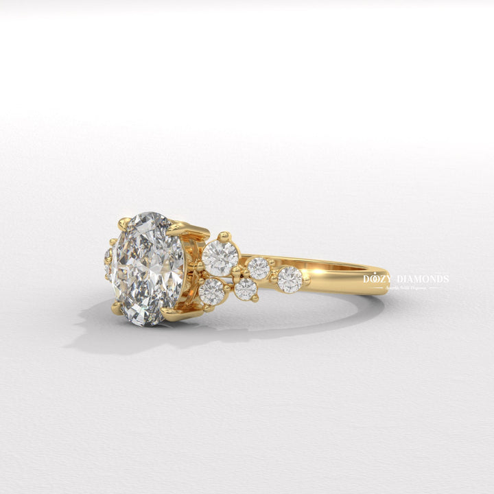 luxury engagement ring, sustainable diamond ring, ethical diamond ring, eco friendly diamond ring, diamond ring for her, women's diamond ring, fine jewelry ring, bridal jewelry, wedding jewelry,