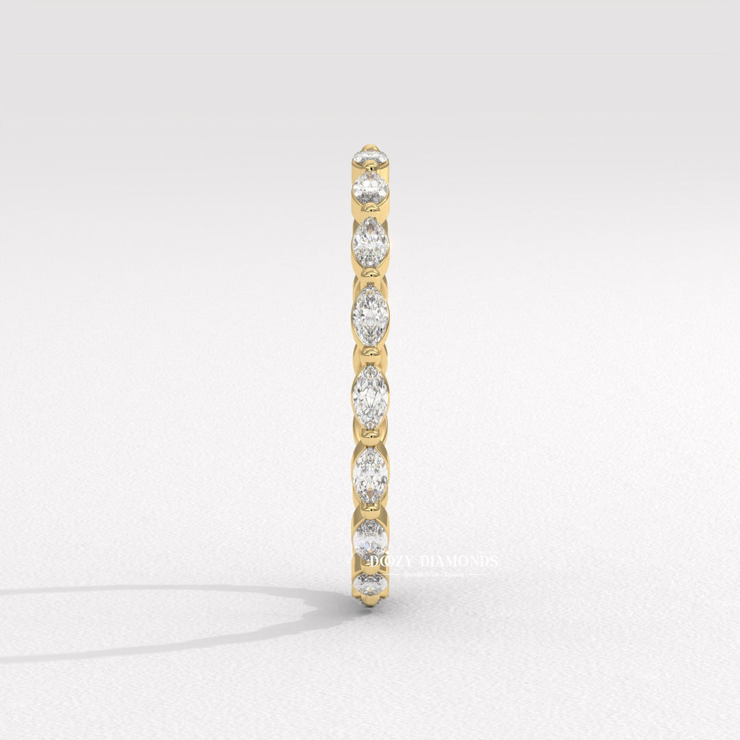 Marquise Lab Grown Diamond Band In Full Eternity