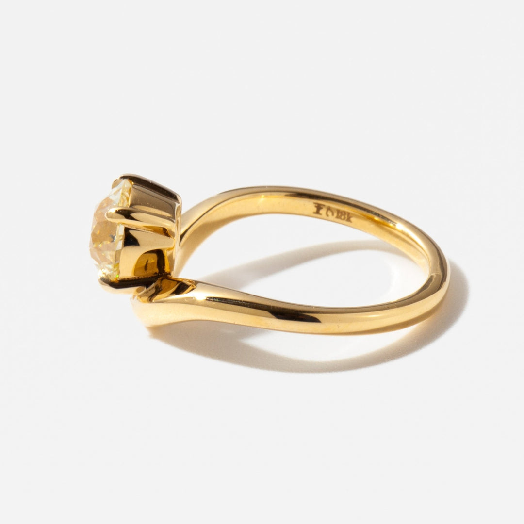 ethical bridal jewelry, eco conscious jewelry, lab grown bridal ring, lab grown wedding ring, old european lab diamond ring, vintage lab diamond ring, premium lab created diamond ring, fine lab grown jewelry, handcrafted lab diamond ring, modern lab diamond ring, luxury lab diamond engagement ring,