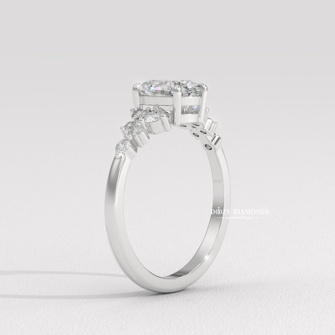 eco friendly diamond ring, diamond jewelry, statement engagement ring, premium diamond ring, elegant engagement ring, timeless engagement ring, classic engagement ring, modern engagement ring,