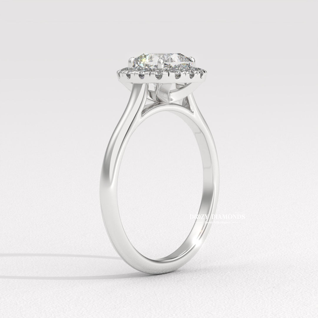 cushion cut lab diamond ring, wedding proposal ring, fine jewelry engagement ring, dazzling diamond ring, solitaire diamond ring, elegant proposal ring, bridal diamond jewelry, cushion center diamond ring, near colorless diamond ring, luxury diamond jewelry, eco friendly engagement ring,