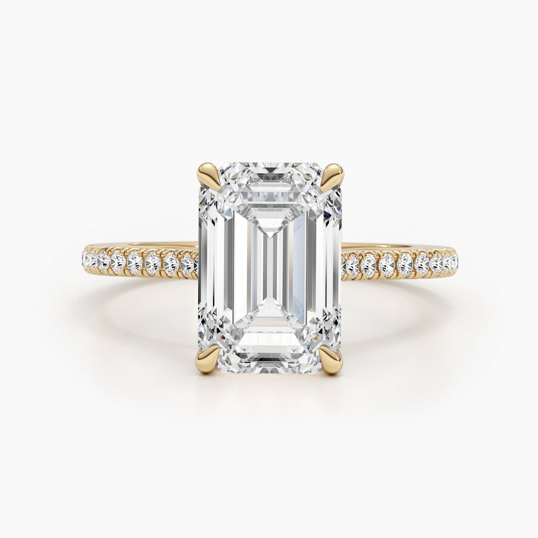 luxury proposal diamond ring