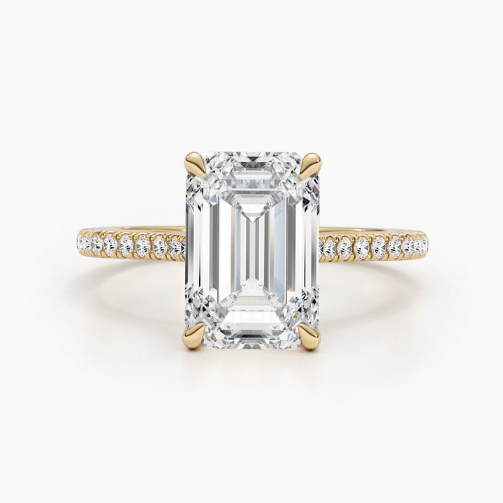 luxury proposal diamond ring
