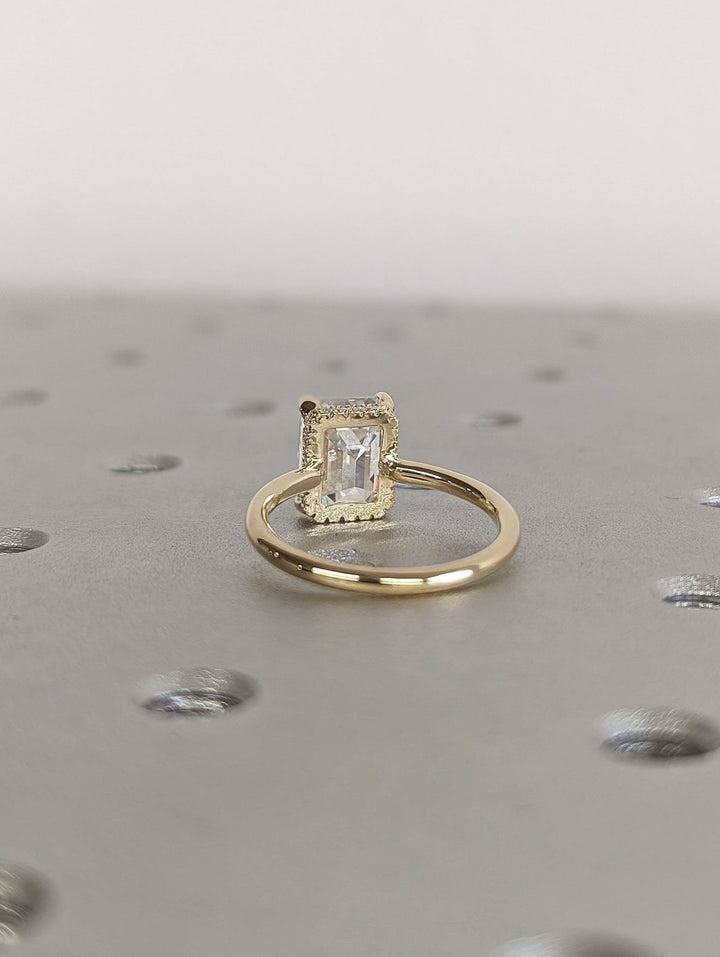 handcrafted bridal ring,