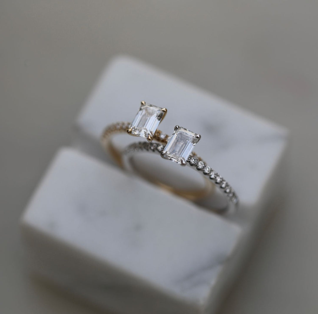 luxury emerald diamond ring,